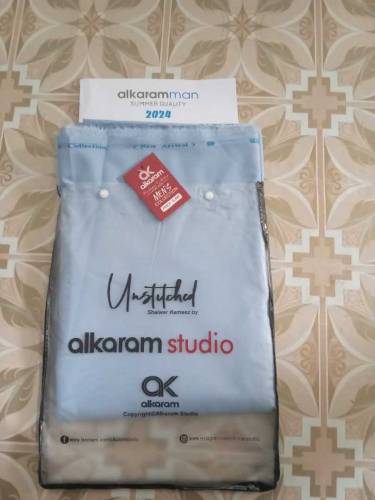Al- Karam Gents Summer Wash n Wear 100% Orignal