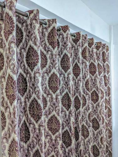 Fancy Velvet Jacquard curtains 