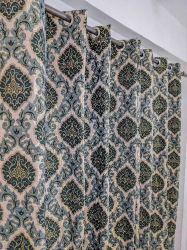 Fancy Velvet Jacquard curtains 