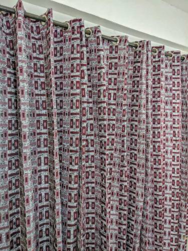 Fancy Velvet Jacquard curtains 