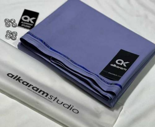 Man unstitched Alkaram Cloth Wash and Wear 