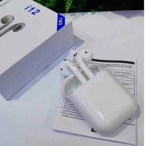 Promotion Limited Time 🕛💥 i 12 TWS Earbuds💥 Buy 1  Just # 899