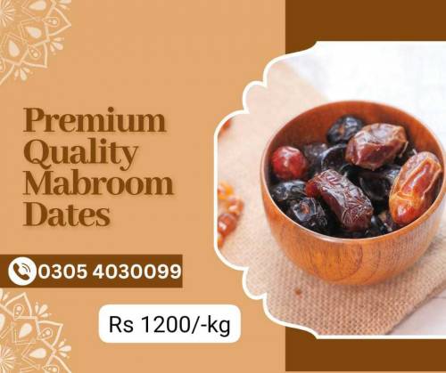 Premium quality Irani mabroom khajoor 1kg pack 