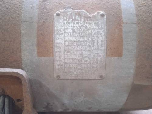 Motor 3 phase 5 hp