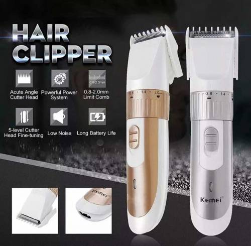 Original Trimmer Beard Hair straightener kemei shaver shaving machine 