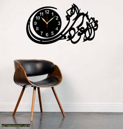 •  Material: MDF•  Material: falq cali graphy wooden watch
