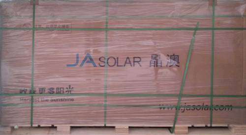 JA 550 watt A grade single glass solar panels.