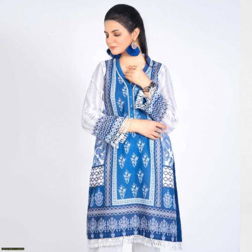 unstitched printed kurta