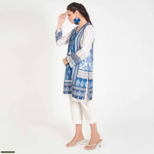 unstitched printed kurta