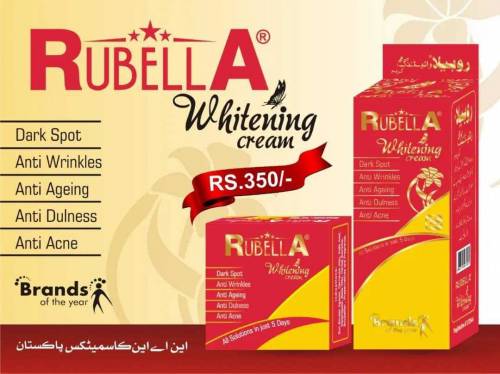 Rubella whitening cream 