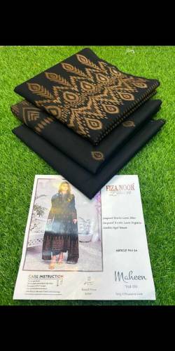 Fiza Noor 💯 Original 3pc Jacquard lawn 