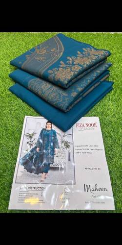 Fiza Noor 💯 Original 3pc Jacquard lawn 