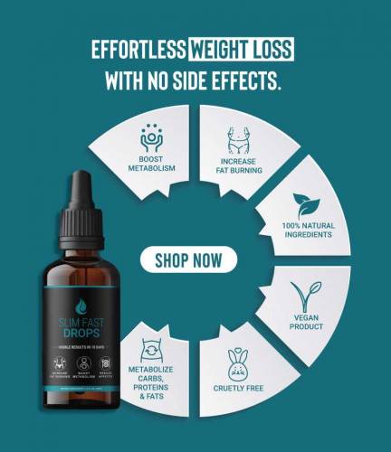 Slim fast drops 