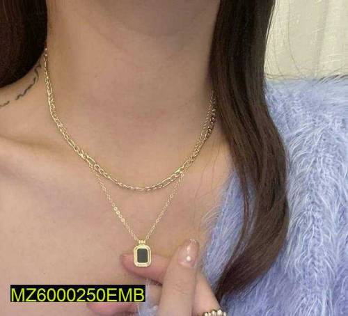 Golden Layered Chain Necklace