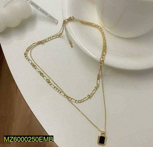 Golden Layered Chain Necklace