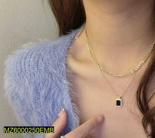 Golden Layered Chain Necklace