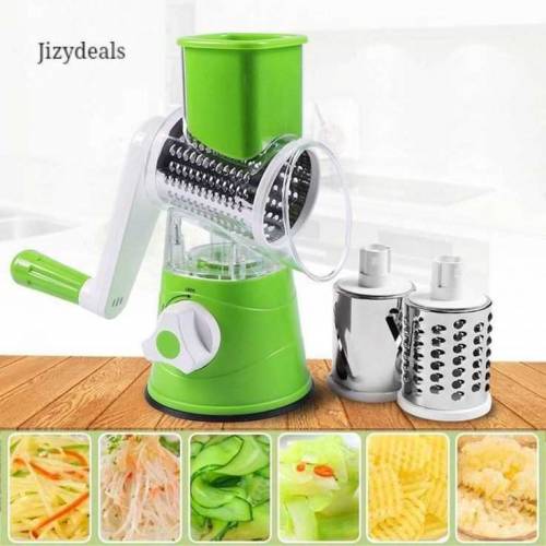Manual Vegetable Cutter Slicer Multifunctional Round Slicer Gadget