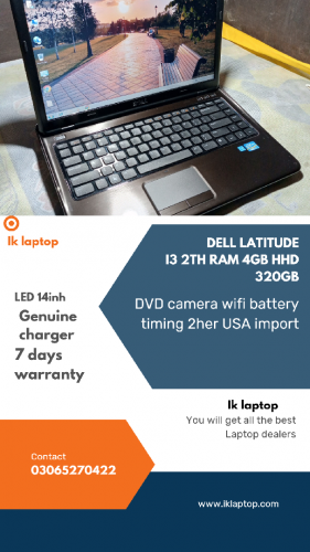 HP i3 1th generation RAM 4 gb HHD 320gb All brand available