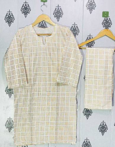 2 pcs block lenen suites 