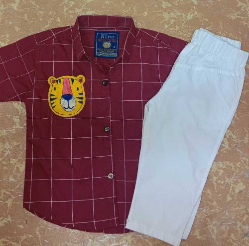 collar shirt n pocketpant