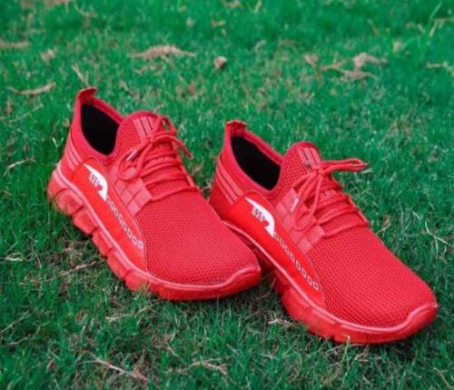 trendy casual lace up sports sneakers for Man