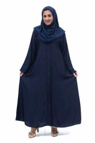 1 Pc Women's Stitched Nida Plain Abaya 