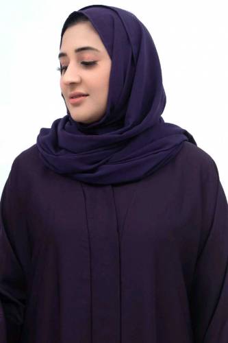 1 Pc Women's Stitched Nida Plain Abaya 