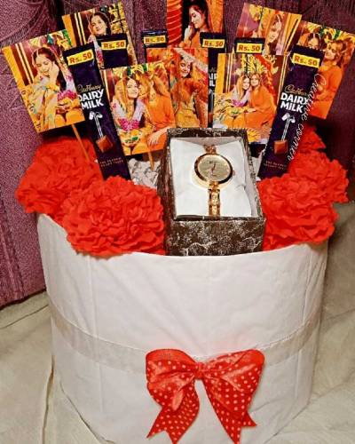 Dairy milk bucket with your memories