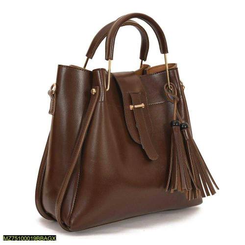 Alexa 3 pcs handbags chocolate brown 