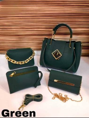 *4 PCS LEATHER  BAGPACK*