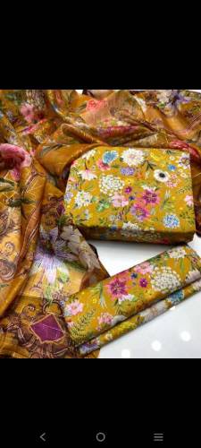 premium quality swiss lawn fabric digital printed suit 