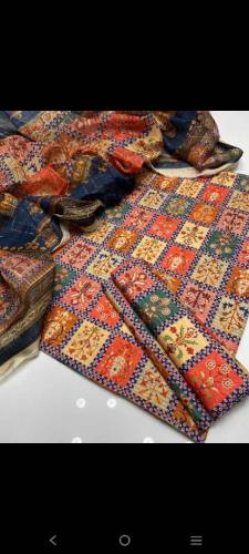premium quality swiss lawn fabric digital printed suit 