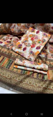 premium quality swiss lawn fabric digital printed suit 