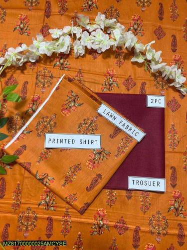 2 pices Lawn suit 