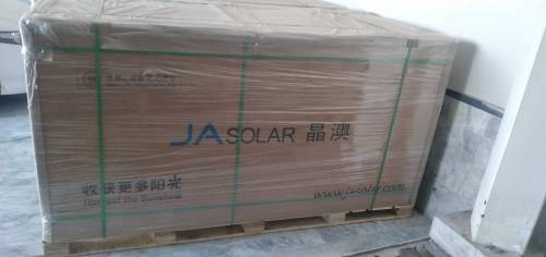 JA 550 watt single glass dated.