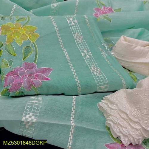 2pcs Women's unstitched paper cotton dress 