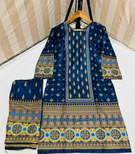 2Pcs womens stitched suit