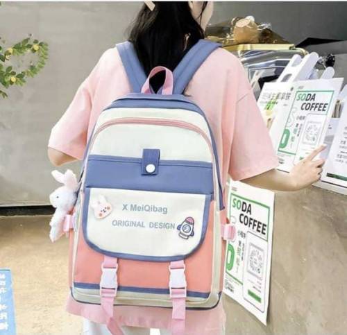 *Imported Backpack*‼️🎀 *4 & 5 Pcs* Imported Bag Set For Girls 🎀