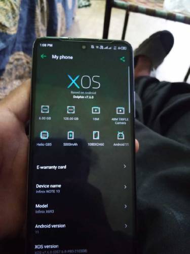 Infinix note 10 plus 