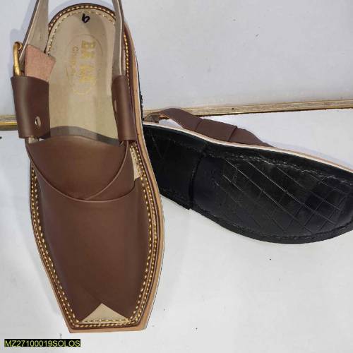 Leather Khaas Kaptan Chappal for man