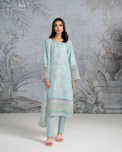 MARIA.B embroidered suit 