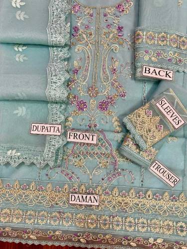 MARIA.B embroidered suit 