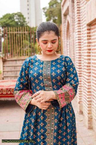 *2pc Stitched Branded girls dress*