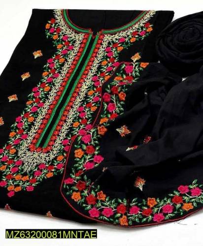 cotton embroiderey suit 