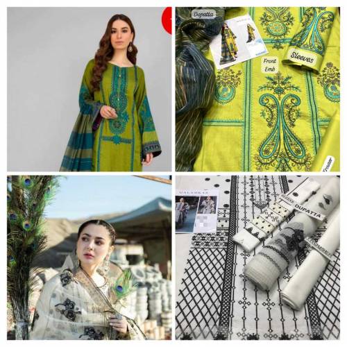 Unstitched Eid New Lawn Collection 