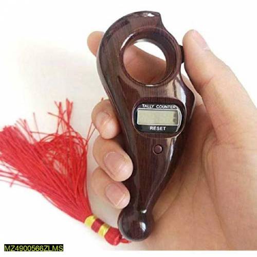 Rotating prayer digital tally counter 