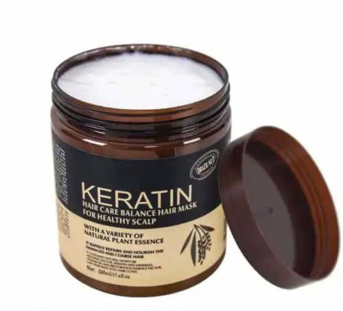 Brazilian Nut Kertain Hair Mask ,500 Ml pack of 2 