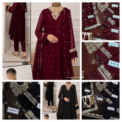 Unstitched Partwear Dress Available 