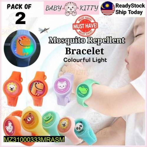 anti Mosquito Repellent Baby Bracelet Pack of 2 