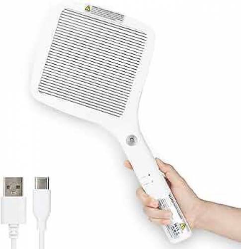 Mafiti Electric Fly Swatter,Rechargeable Mosquito Zapper Bug